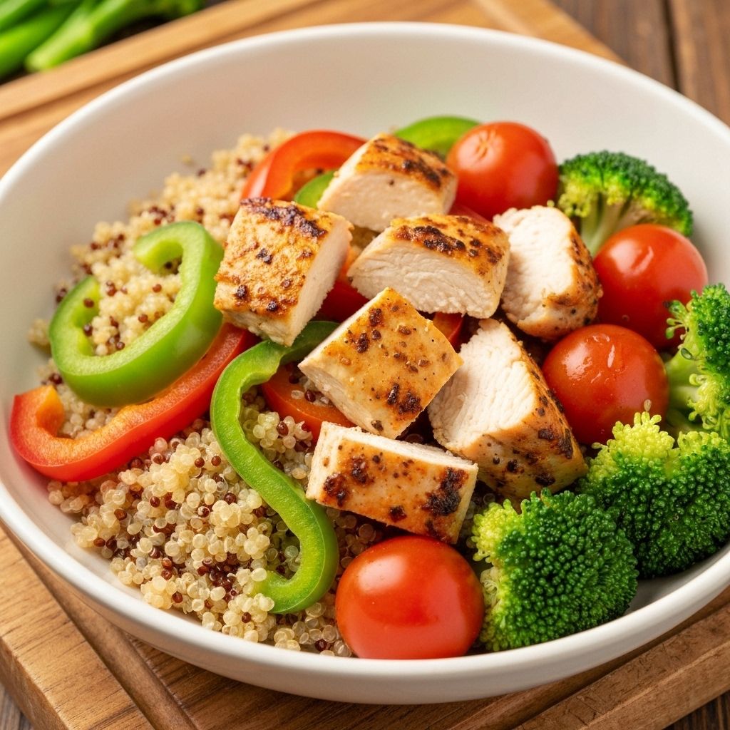 Grilled chicken bowl